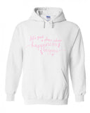 Jonas Brothers "Let's find a place where Happiness Begins" Hoodie Sweatshirt