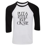 Niall Horan "Put a Little Love on Me" Baseball Tee