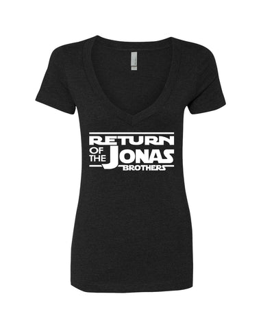Return of the Jonas Brothers V-Neck T-Shirt