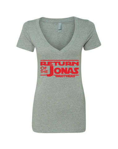 Return of the Jonas Brothers V-Neck T-Shirt