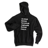 Riverdale "Archie & Betty & Veronica & Jughead & Kevin & Cheryl" Unisex Adult Hoodie Sweatshirt
