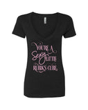 To All The Boys I've Loved Before "You're a Sexy Little Rubik's Cube" V-Neck T-Shirt