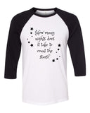 One Direction "Infinity - How many nights does it take to count the stars?" Baseball Tee