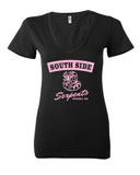 Riverdale "South Side Serpents" Women's V-Neck T-Shirt