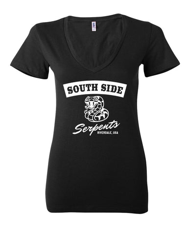 Riverdale "South Side Serpents" Women's V-Neck T-Shirt