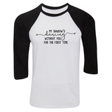 Niall Horan / Too Much To Ask "My Shadow's Dancing Without You for the First Time" Baseball Tee