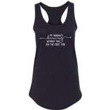 Niall Horan / Too Much To Ask "My Shadow's Dancing Without You for the First Time" Racerback Tank Top