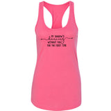 Niall Horan / Too Much To Ask "My Shadow's Dancing Without You for the First Time" Racerback Tank Top