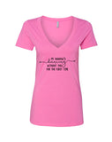 Niall Horan / Too Much To Ask "My Shadow's Dancing Without You for the First Time" V-Neck T-Shirt