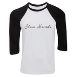 Niall Horan "Slow Hands Script" Baseball Tee