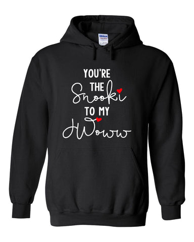 Jersey Shore "You're the Snooki to my JWoww / You're the JWoww to my Snooki" Hoodie Sweatshirt