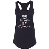 Jersey Shore "You're the Snooki to my JWoww / You're the JWoww to my Snooki" Racerback Tank Top