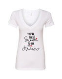 Jersey Shore "You're the Snooki to my JWoww / You're the JWoww to my Snooki" V-Neck T-Shirt