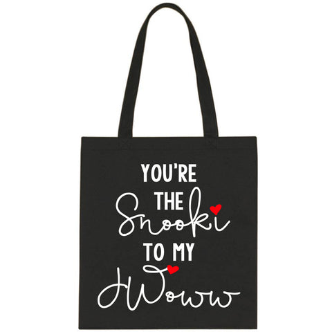 Jersey Shore "You're the Snooki to my JWoww / You're the JWoww to my Snooki" Tote Bag