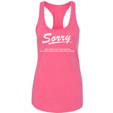 Jonas Brothers "Sorry This Week's No Good for Me The Jonas Brothers are Everywhere." Racerback Tank Top