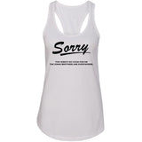 Jonas Brothers "Sorry This Week's No Good for Me The Jonas Brothers are Everywhere." Racerback Tank Top