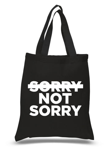 Demi Lovato "Sorry Not Sorry" 100% Cotton Tote Bag