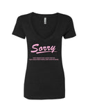 Jonas Brothers "Sorry This Week's No Good for Me The Jonas Brothers are Everywhere." V-Neck T-Shirt