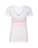 Jonas Brothers "Sorry This Week's No Good for Me The Jonas Brothers are Everywhere." V-Neck T-Shirt