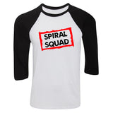 Jersey Shore MTV "Spiral Squad" Box Baseball Tee