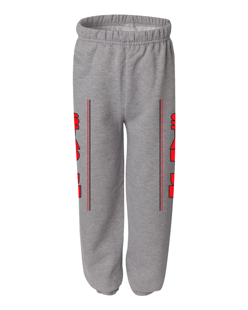 Staydium Logo Elastic Waist Sweatpants in Grey