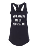 Louis Tomlinson / Bebe Rexha "Back to You - You Stress Me Out You Kill Me" Racerback Tank Top