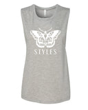 Harry Styles "Butterfly Tattoo / Styles" Muscle Tee