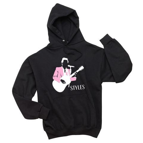 Harry Styles "Pink Jacket Stencil" Hoodie Sweatshirt