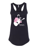 Harry Styles "Pink Jacket Stencil" Racerback Tank Top