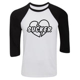 Jonas Brothers "Sucker" Broken Heart Baseball Tee