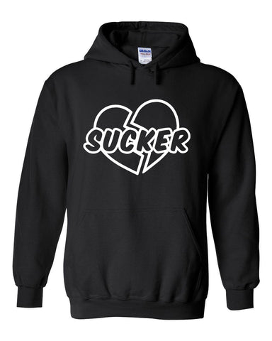 Jonas Brothers "Sucker" Broken Heart Hoodie Sweatshirt