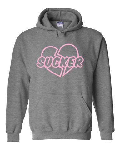 Jonas Brothers "Sucker" Broken Heart Hoodie Sweatshirt