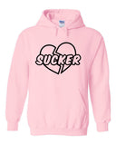 Jonas Brothers "Sucker" Broken Heart Hoodie Sweatshirt