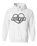 Jonas Brothers "Sucker" Broken Heart Hoodie Sweatshirt