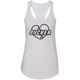 Jonas Brothers "Sucker" Broken Heart Racerback Tank Top