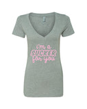 Jonas Brothers "I'm a Sucker for You" V-Neck T-Shirt