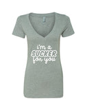 Jonas Brothers "I'm a Sucker for You" V-Neck T-Shirt