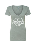 Jonas Brothers "Sucker" Broken Heart V-Neck T-Shirt