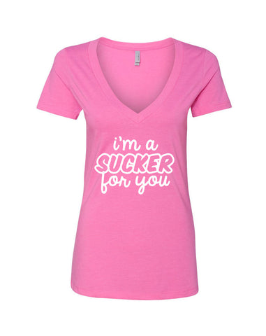 Jonas Brothers "I'm a Sucker for You" V-Neck T-Shirt