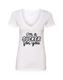 Jonas Brothers "I'm a Sucker for You" V-Neck T-Shirt