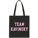 To All The Boys I Loved Before "Team Kavinsky" Tote Bag