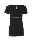 Ariana Grande "No Tears Left To Cry" V-Neck T-Shirt