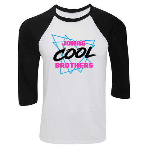 Jonas Brothers "Cool" Triangles Baseball Tee