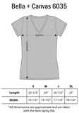 "Petty Boop" Women's V-Neck T-Shirt