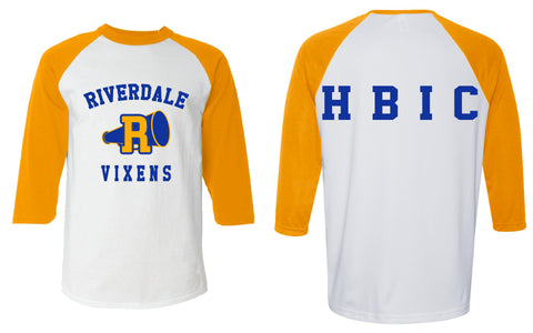 Riverdale Vixens / HBIC Baseball Tee