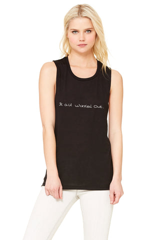 One Direction "It All Worked Out / Niall Horan Handwriting" Muscle Tee