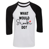 MTV Jersey Shore "What Would Snooki Do?" Baseball Tee