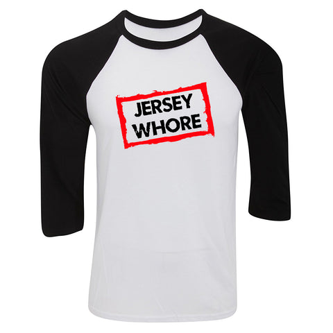 Jersey Shore MTV "Jersey Whore" Baseball Tee