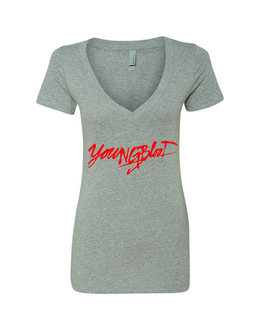 5SOS 5 Seconds of Summer "Youngblood" V-Neck T-Shirt
