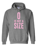 One Tree Hill TV Show OTH "Zero is Not a Size" Hoodie Sweatshirt